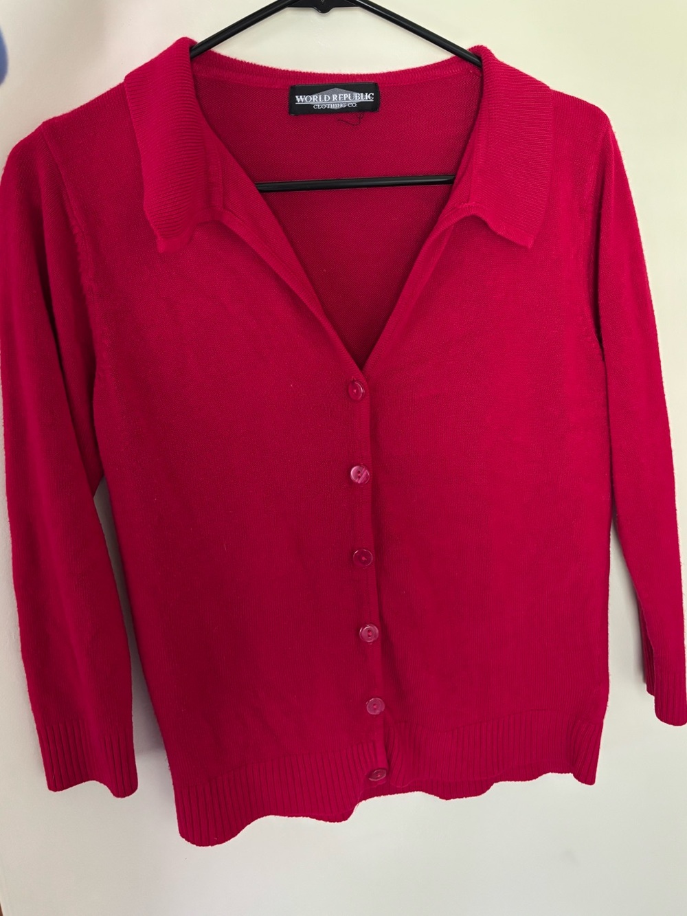 Vintage World Republic Clothing Co Cardigan